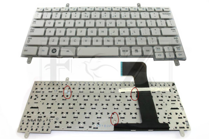 Keyboard Samsung n210 n220 | White