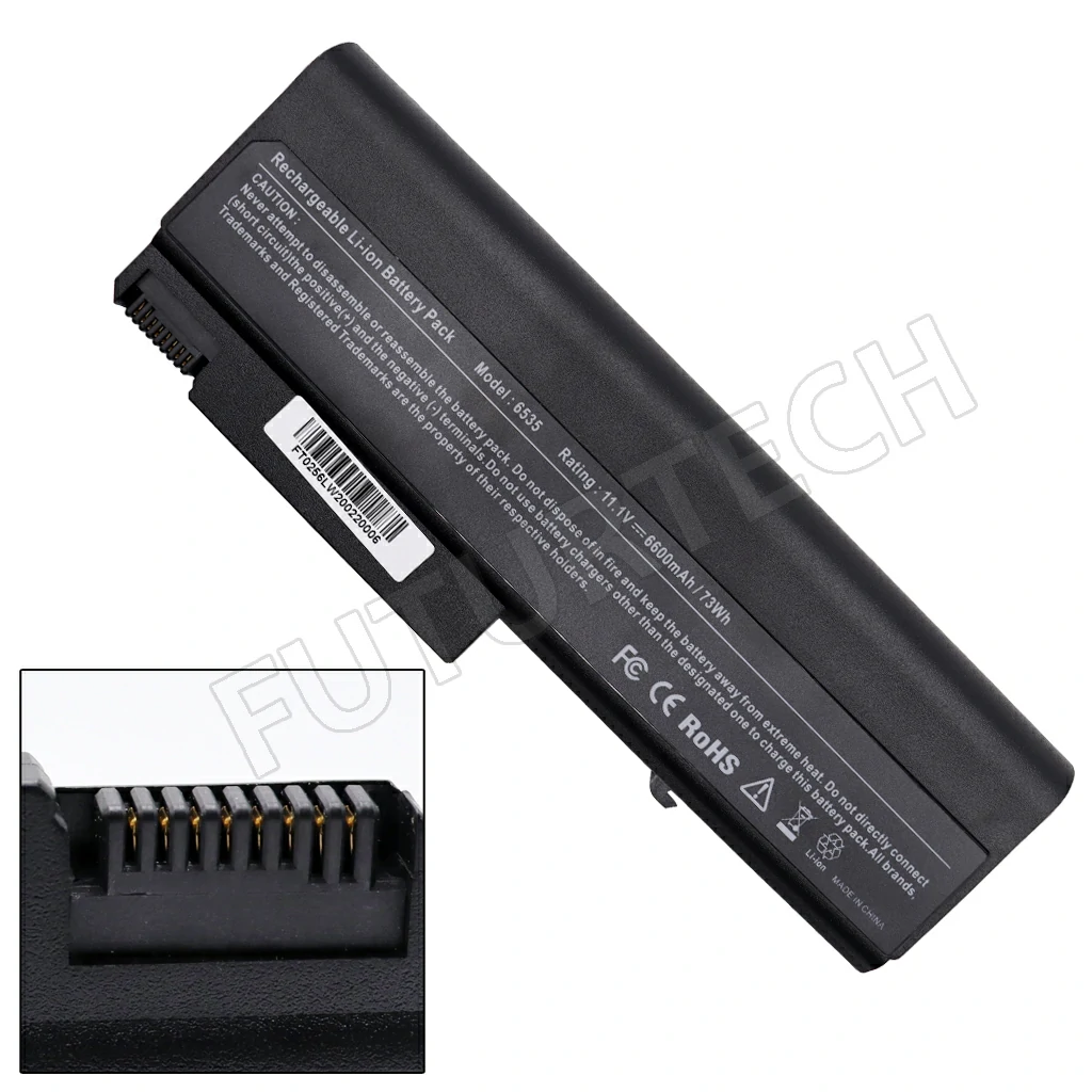 Battery HP 6535 6930p 8440p 6440b 6700 | 9 Cell