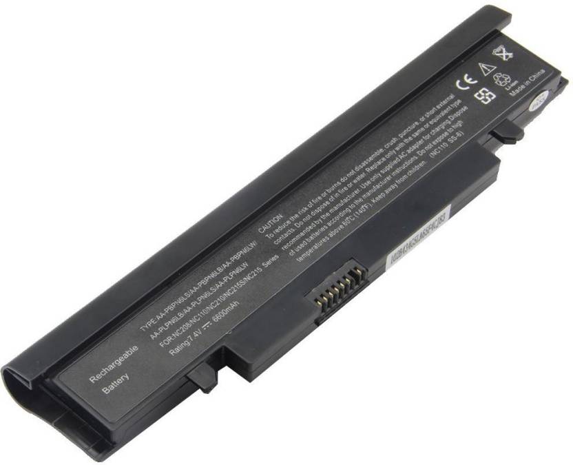 Laptop Battery best price Battery Samsung nc110/np110/nc210 | 6 Cell (Black)