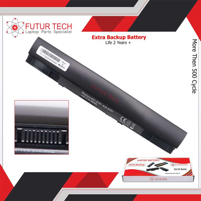 Battery Asus a31-x101 a32-x101 | 3 Cell (Black)
