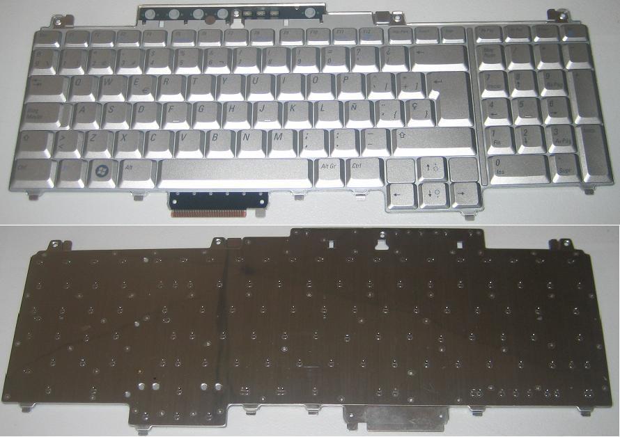 Keyboard Dell Inspiron n1720 n1721 v1700 | Silver