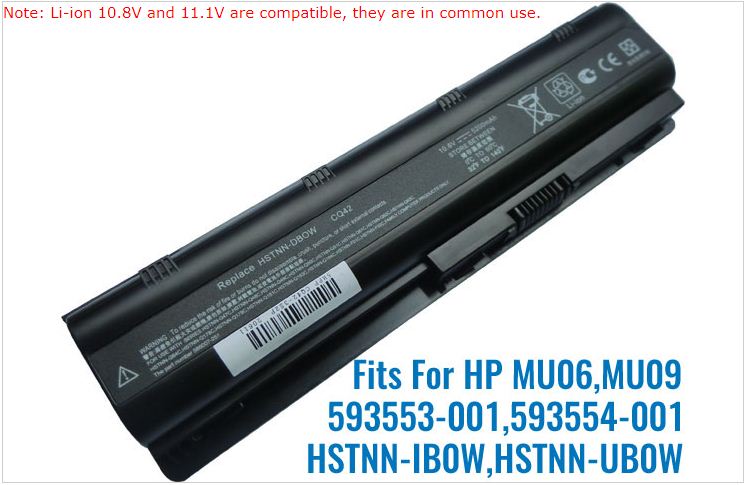 Battery HP Compaq CQ42 Q34C C51C G62 | 3 Cell
