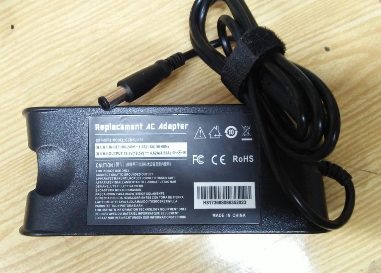 Adapter Dell 19v5 - 4a62 | 90w (7.4*5.0) Old Shape