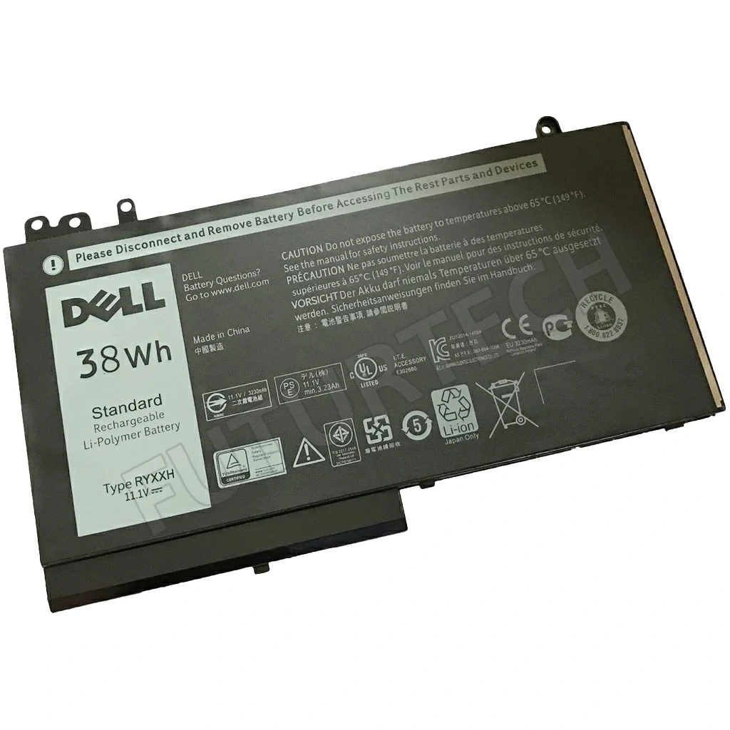 Battery Dell E5250 E5450 E5550 E5570 [38wh] (RYXXH) | ORG