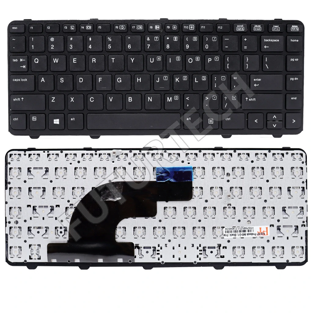 Laptop Keyboard best price in Karachi Keyboard HP Probook 640-G1 | Black | Frame