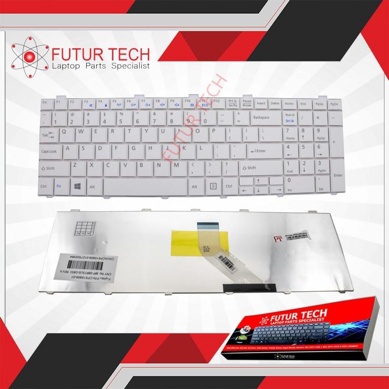 Keyboard Fujitsu Lifebook AH530 AH531 | White