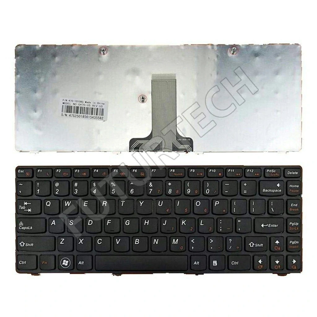 Keyboard Lenovo deapad B470 V470 G470 G475 | Black
