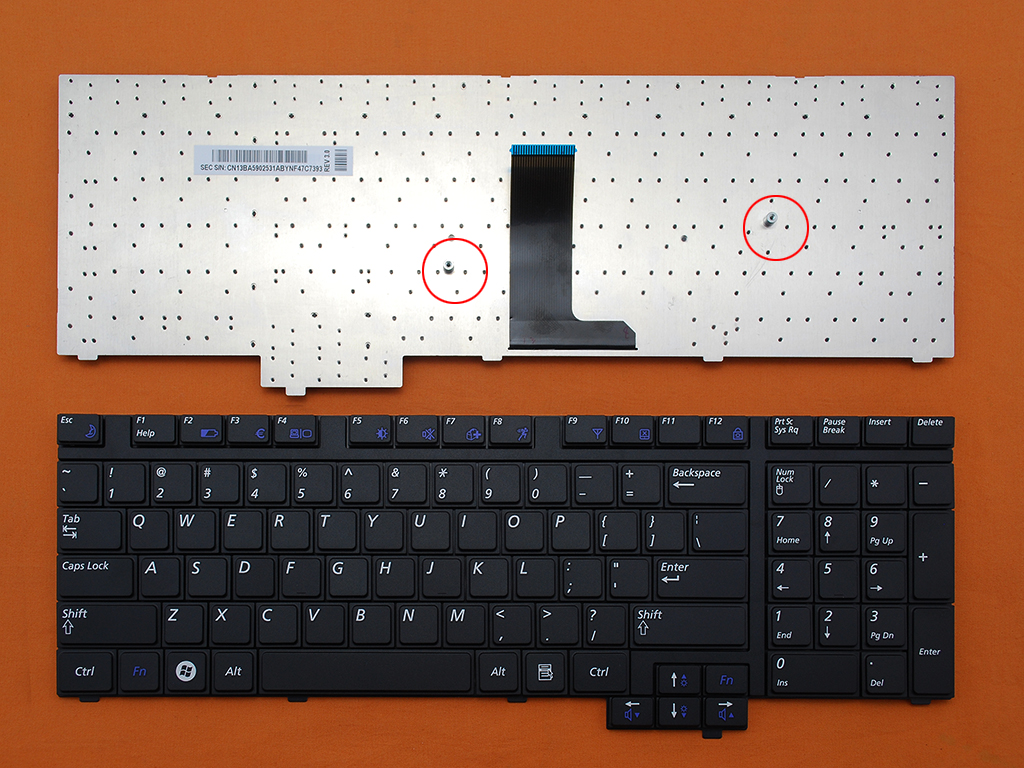 Keyboard Samsung R718 R720 R730 | Black