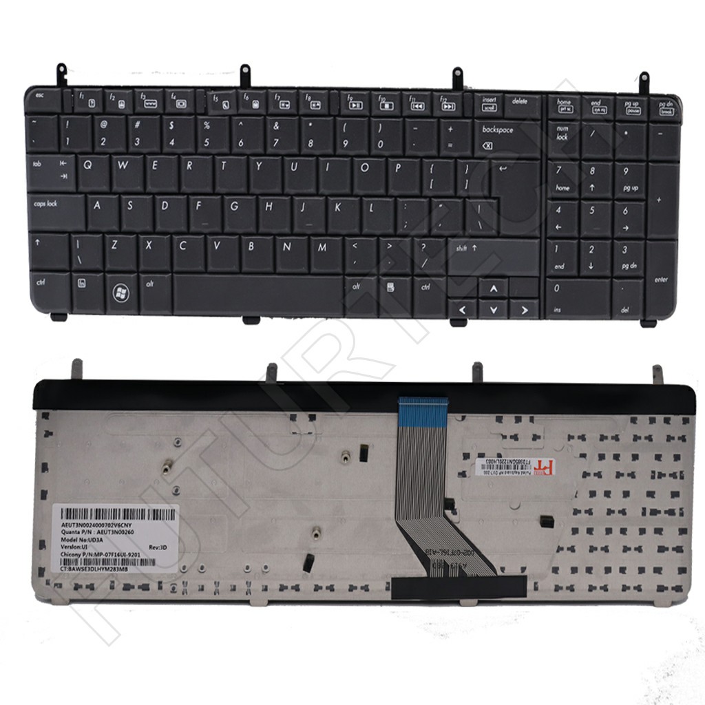Pulled Keyboard HP DV7-2000
