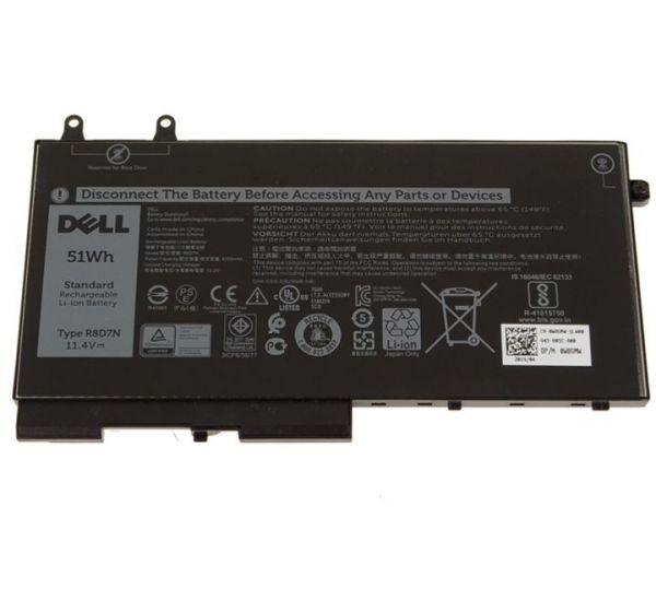 Laptop Battery best price in Karachi Battery Dell Latitude 5400/5401/5500/Precision 3540 [3-Cell/51Wh] (R8D7N) | ORG
