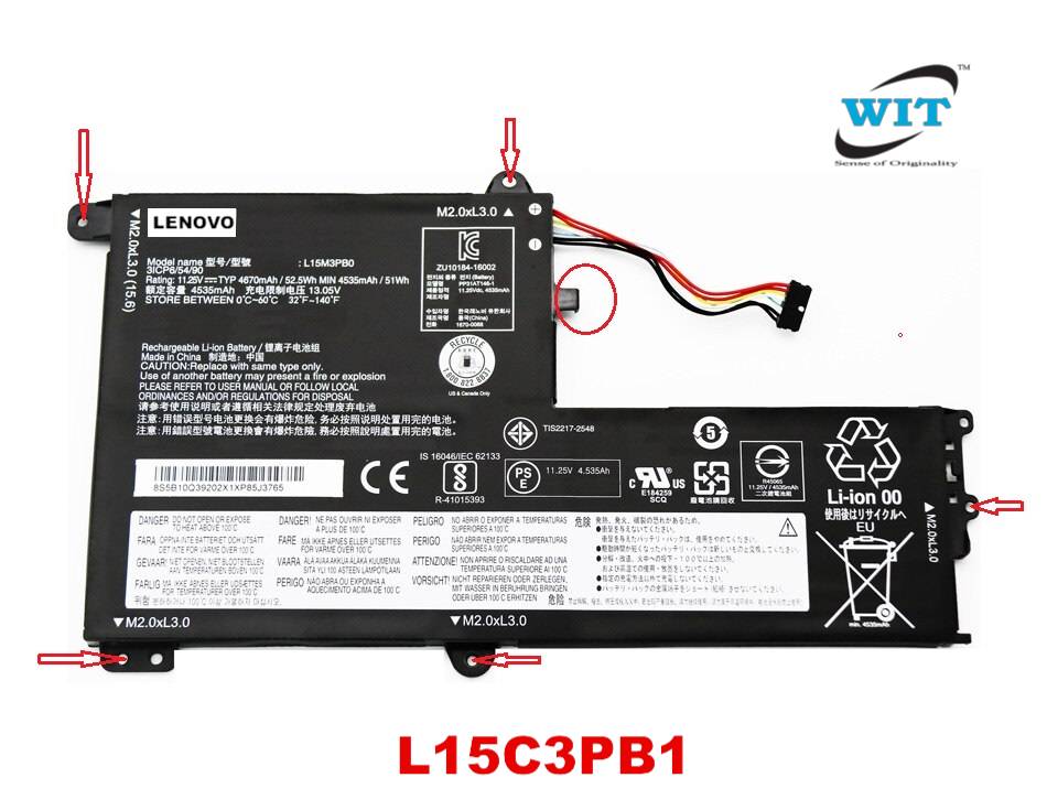 Laptop Battery best price in Karachi Battery Lenovo IdeaPad 330s-14 (L15M3PB0)(L15C3PB1) | ORG