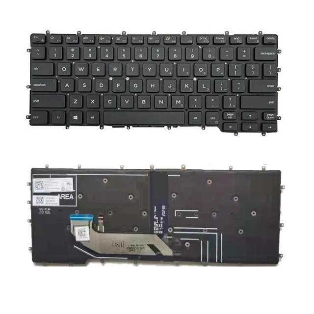 Laptop Keyboard best price in Karachi Keyboard Dell Latitude 7400/9410 2-in-1 Series| US (Backlight) 476JH-Org