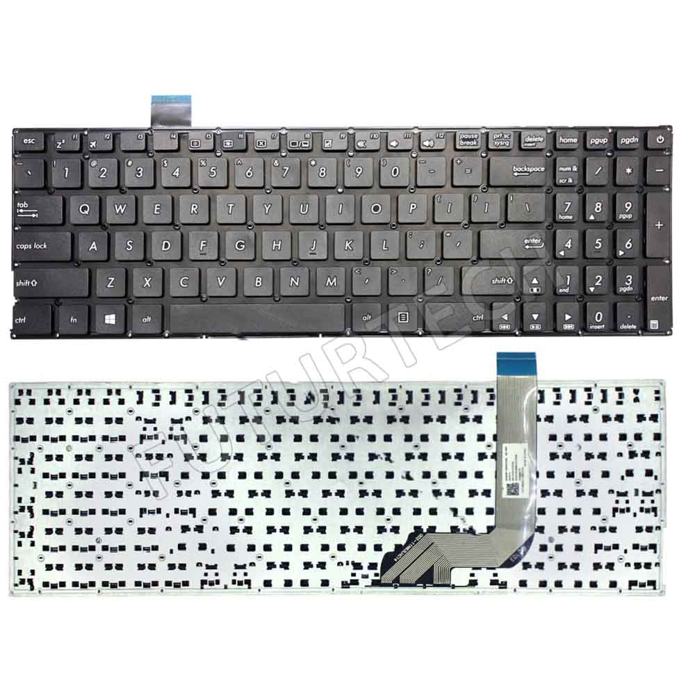 Laptop Keyboard best price Keyboard Asus X542/K542/FL8000/A580U |Power Button Black