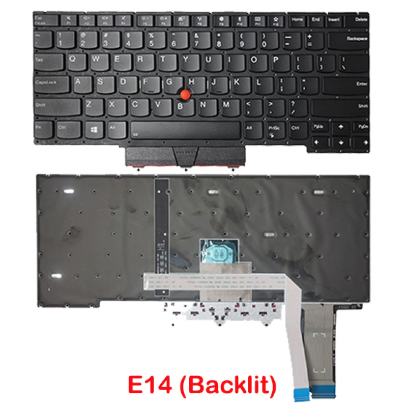 Laptop Keyboard best price in Karachi Keyboard Lenovo ThinkPad E14 (1st/2nd Gen) | US (Backlight) PK131D53B26