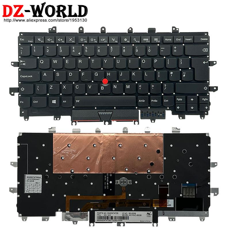 Laptop Keyboard best price in Karachi Keyboard Lenovo X1 Carbon (4th Gen) | UK Version (00PA710) Backlight