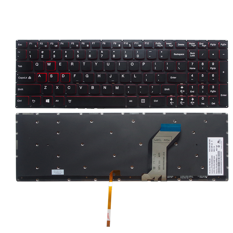 Laptop KEYBOARD best price Keyboard Lenovo IdeaPad Y700-15ISK/Y700-17ISK | Backlight (US)