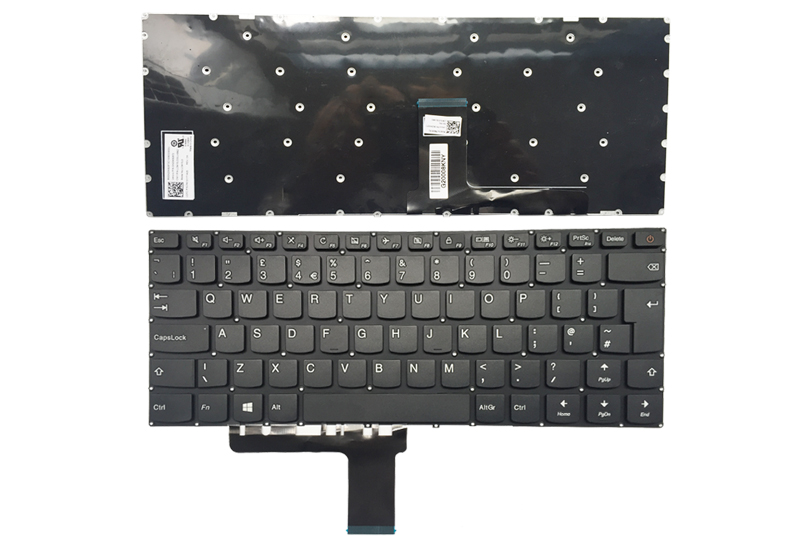 Laptop Keyboard best price Keyboard Lenovo 710S-13ISK | Black (Backlight) Power Button