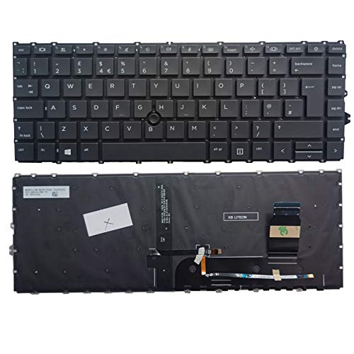 Laptop Keyboard best price Keyboard HP EliteBook 840-G7/840-G8 | UK (Power Button) Backlight/Pointer (ORG)