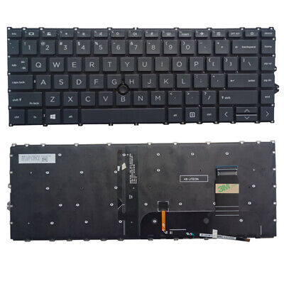 Laptop Keyboard best price in Karachi Keyboard HP EliteBook 840-G7/840-G8/Firefly 14-G8 | US (Power Button) Backlight/Pointer (ORG)