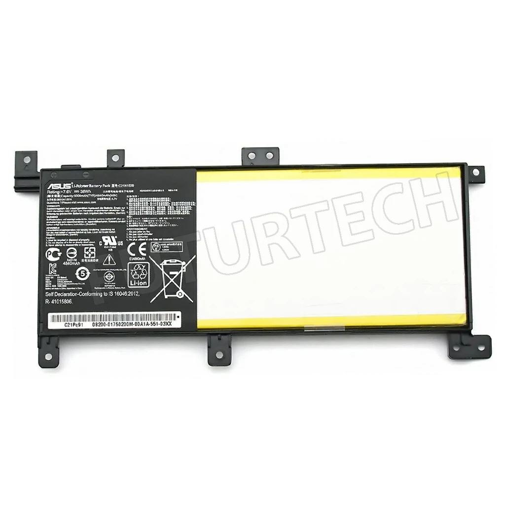 Laptop Battery best price Battery Asus K556U/X556U/R558U (C21N1509)7.6V