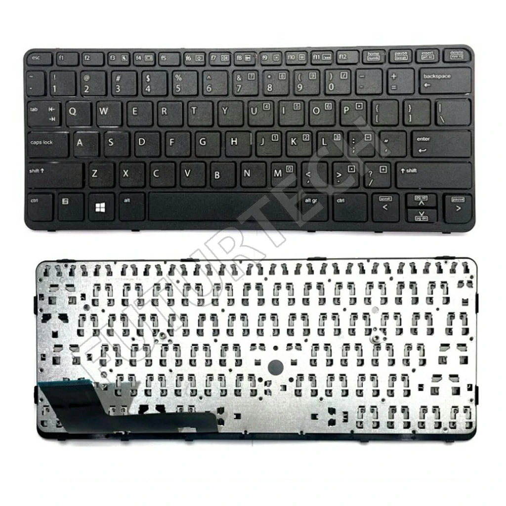 Laptop Keyboard best price in Karachi Keyboard HP Elitebook 820-G1/820-G2 | Black | with Frame