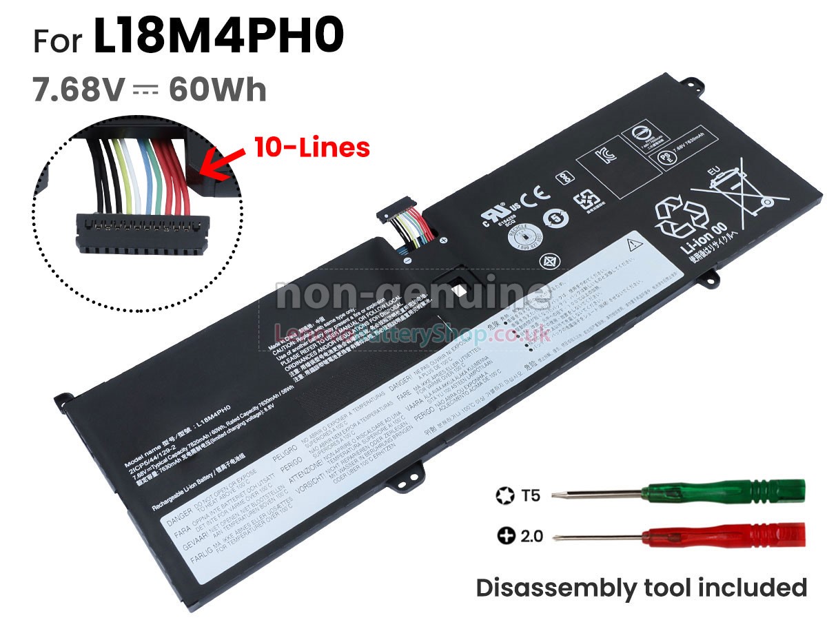 Laptop Battery best price Battery Lenovo Yoga Yoga C940-14IIL (L18M4PH0) 10 Wires | ORG