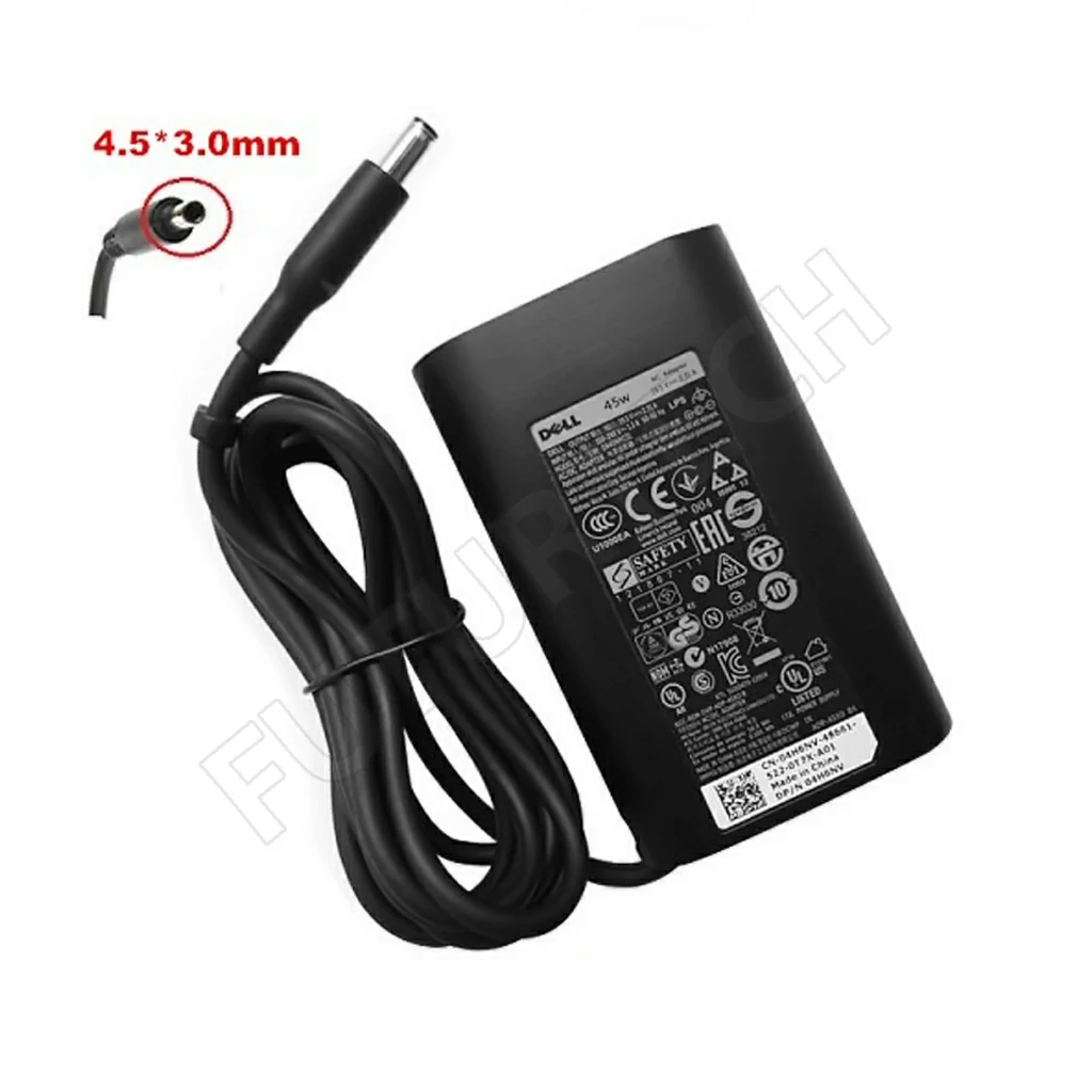 Laptop Adapter best price in Karachi Used Adapter Dell Capsul 19v - 2a31 | XPS 45w (4.5*3.0) (ORG)
