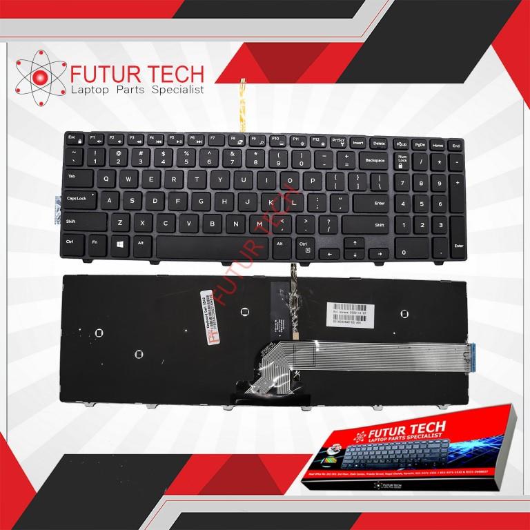 Laptop Keyboard best price in Karachi Keyboard Dell Inspiron 3542/5547 Backlight | Black Oem