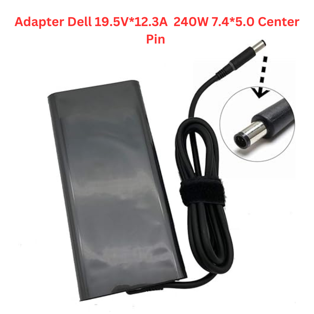 Laptop Adapter best price in Karachi Adapter Dell 19.5V*12.3A | 240W (7.4*5.0) Center Pin (ORG)