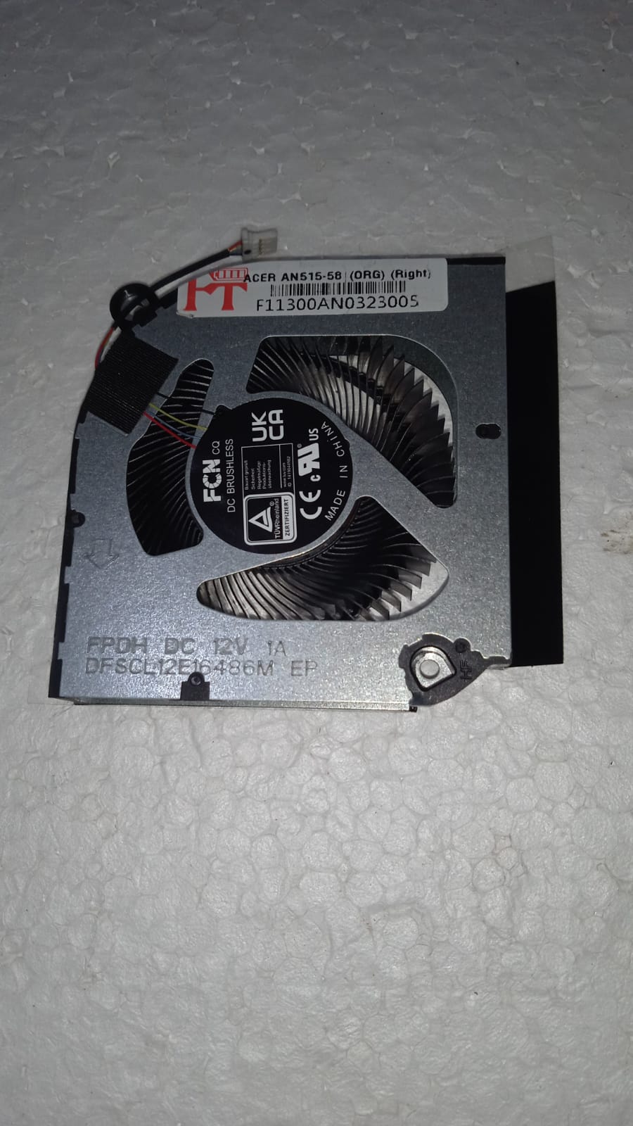 Laptop Fan best price Fan ACER AN515-58 PH317-55 A615-51 A715-71 A517-51G AN515-55 PH317-56 AN517-42 (ORG) (Right)