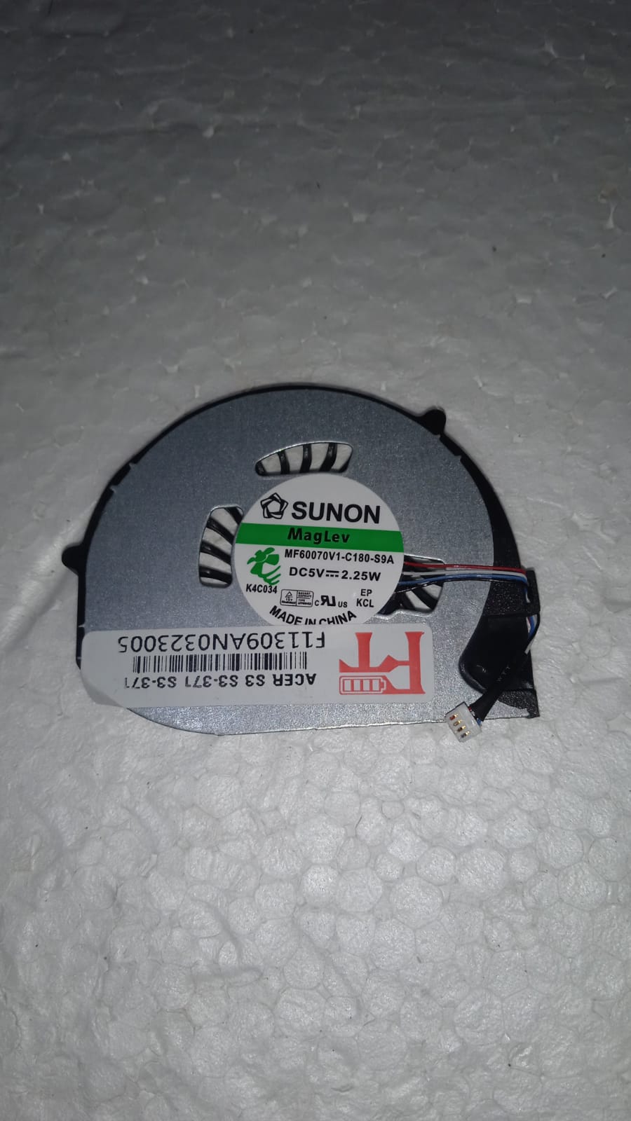 Laptop Fan best price Fan ACER S3 S3-371 S3-371-6663 S3-391 S3-391-6047 COPY