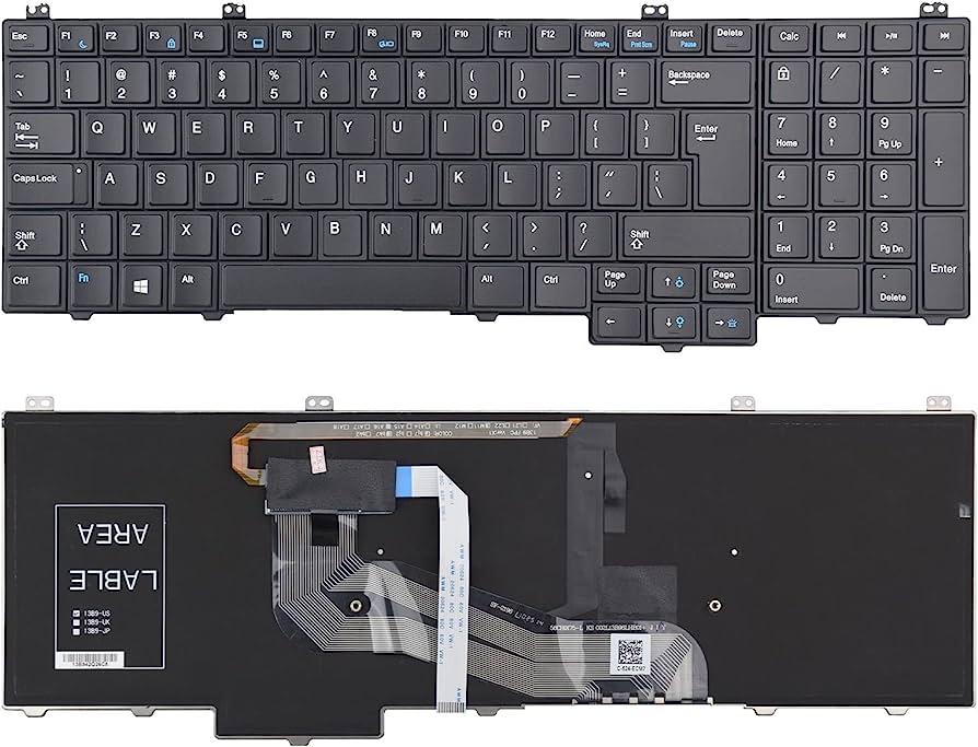 Keyboard Dell Latitude E5540 | US Big Enter   Backlight (ORG)