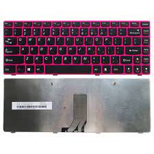 Laptop Keyboard best price in Karachi Keyboard IBM Lenovo G480/G485 | Frame (RED)