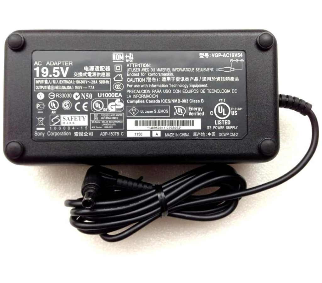 Laptop Adapter best price Adapter Sony 19.5V*7.7A | Center Pin-150w (ORG)