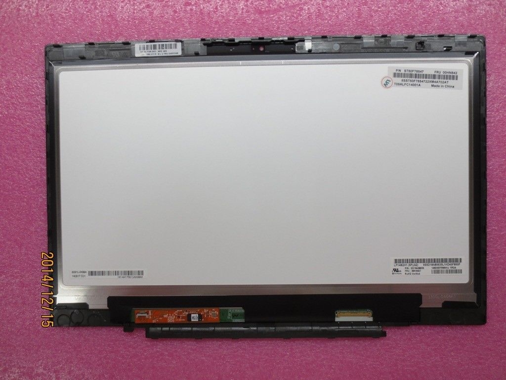 Laptop LED best price Pulled LED With Touch Lenovo X1 Carbon 2nd Gen QHD 40 PIN IPS LP140QH1 SP A2
