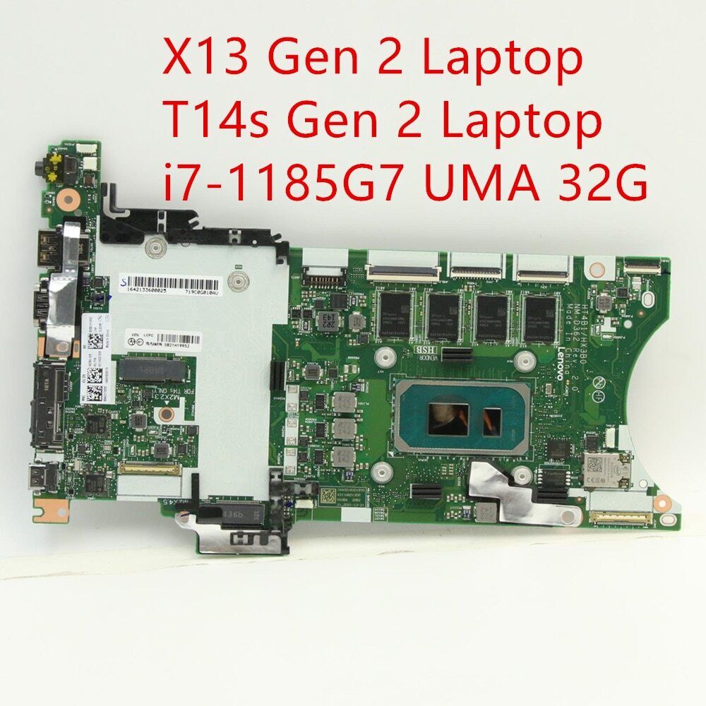 Laptop Motherboard best price Motherboard Lenovo ThinkPad X13/T14s | i7 2nd Gen (5B21H19952)