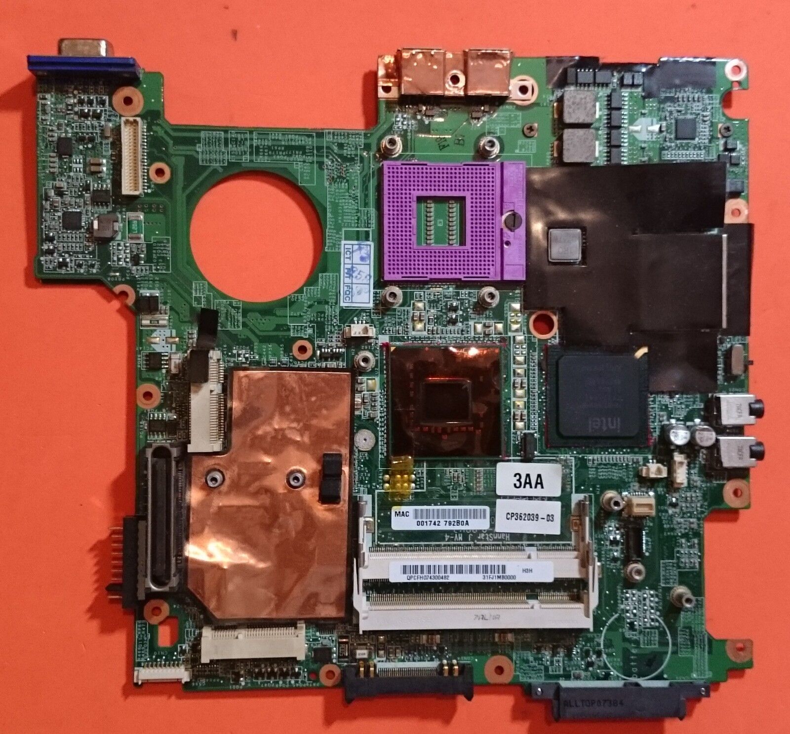 Laptop Motherboard best price Motherboard Fujitsu LIFEBOOK S7210 | Intel