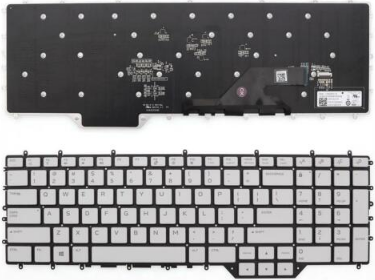Laptop Keyboard best price Keyboard Dell Alienware M17-R2/M17-R3/M17-R4 | US (White) RGB Backlight