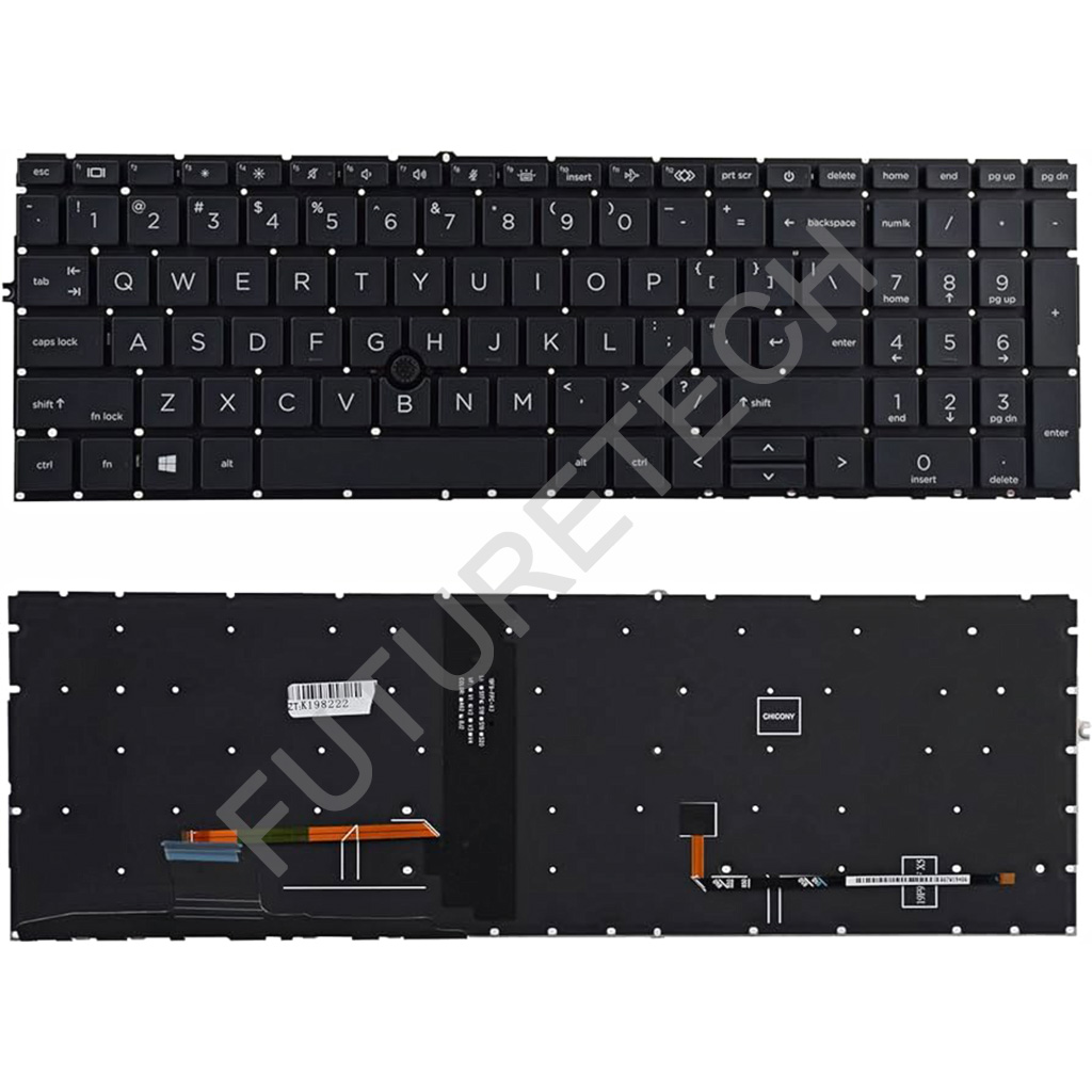 Laptop Keyboard best price in Karachi Keyboard Hp Elitebook 850-G8-850-G7 855-G7 L89916-001 US Backlit With Pointer