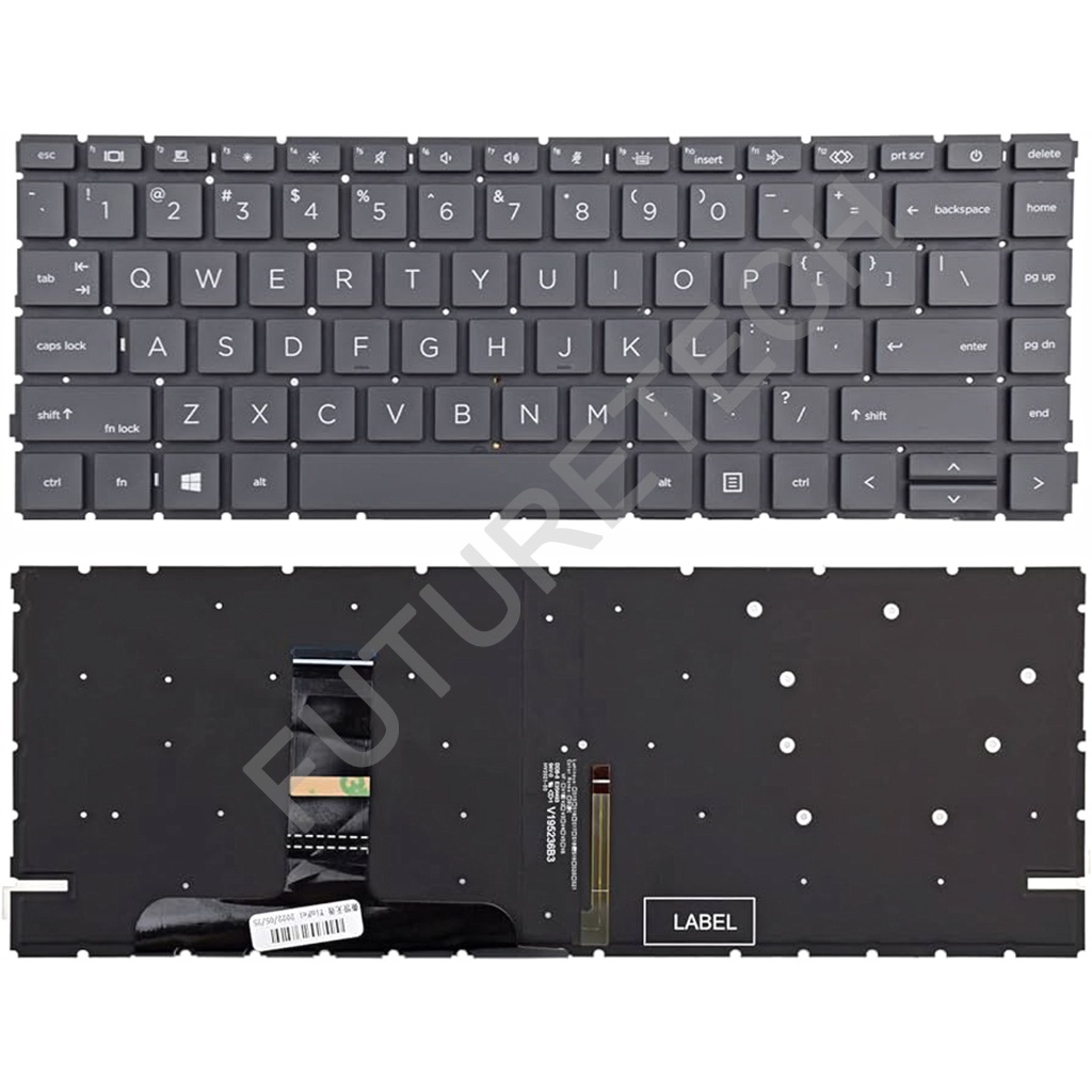 Laptop Keyboard best price Keyboard HP ProBook 440-G8 445-G8 US Backlight With Power Button M23769-001