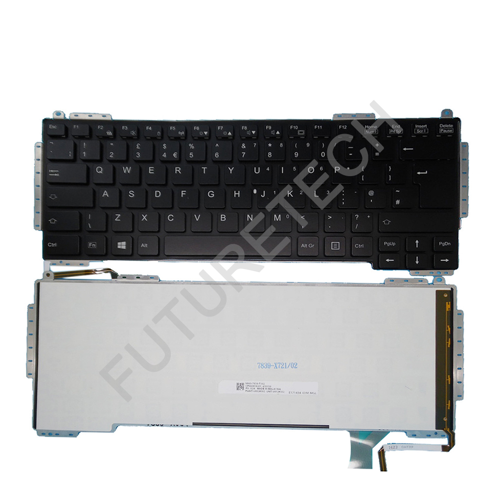 Laptop Keyboard best price Keyboard Fujitsu LifeBook T904 T935 S904 S935 U904 Backlight Black UK