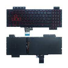 Keyboard Asus TUF Gaming FX705 FX505 FX80 FX504 | Backlight US Red Sheet