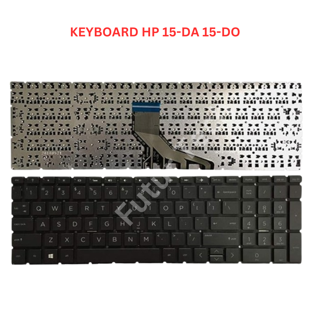 Laptop Keyboard best price in Karachi KEYBOARD HP 15-DA/15-DO | Silver