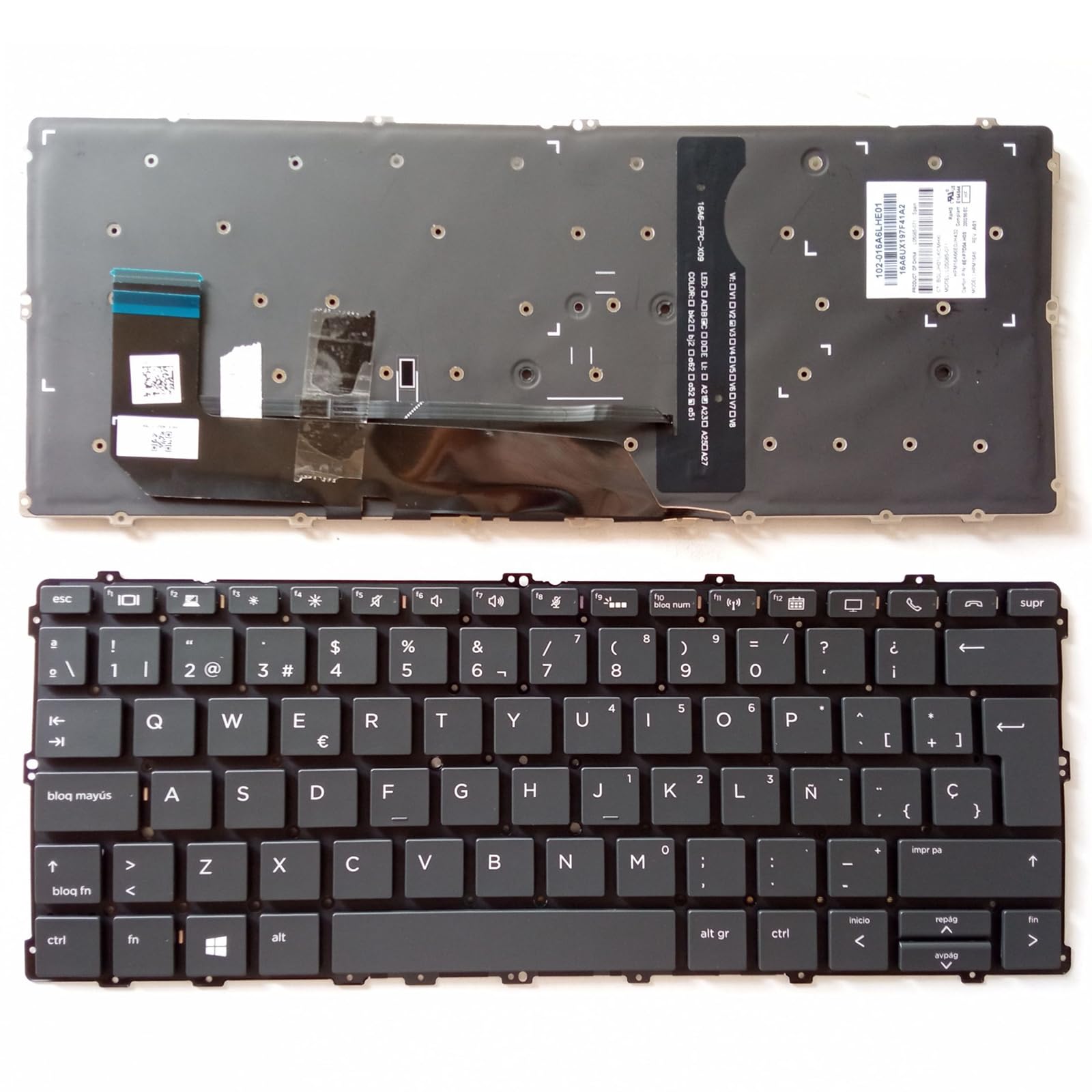 Laptop Keyboard best price in Karachi Keyboard HP Elitebook X360 1030-G2/1030-G3 | UK (Backlight) Internal ORG