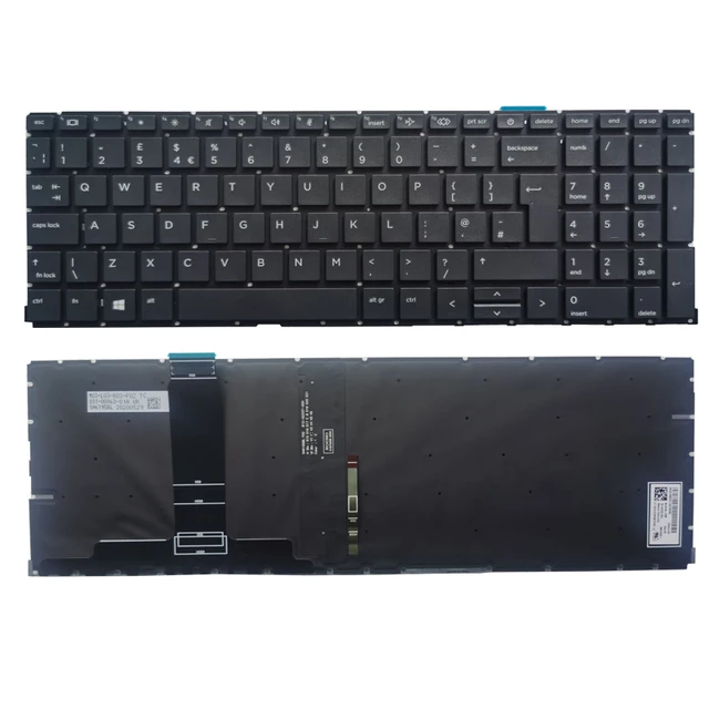 Laptop Keyboard best price Keyboard HP ProBook 450-G8 | (Uk) Backlight | With Power Button