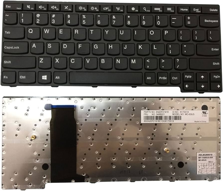 Keyboard Lenovo ChromeBook 11-E-ThinkPad Yoga 11e-3Tth4th Gen (04X6221)