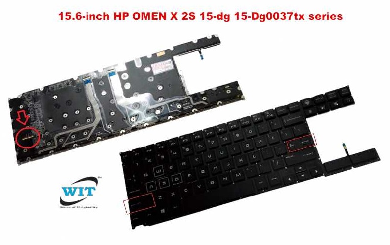 Laptop Keyboard best price Keyboard HP Omen X 15-DG/Omen X 2S 15-DG (9Z.NF3BQ.001) | US (Backlight)