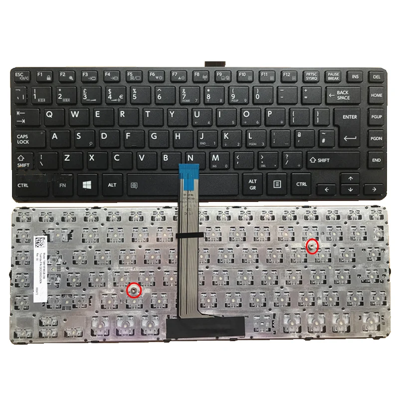 Laptop Keyboard best price in Karachi Keyboard Toshiba R30-C-R73/A-R30/B | Black