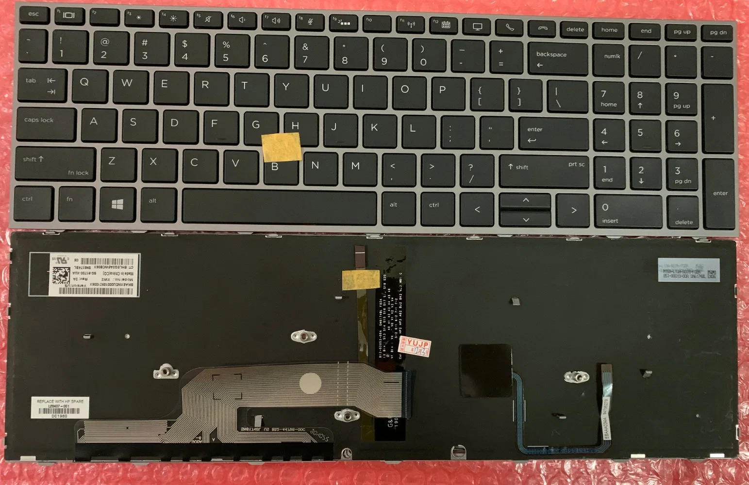Keyboard HP Zbook 15-G5 15-G6 17-G5 17-G6 | (Backlight Pointer) US (Grey Frame) ORG