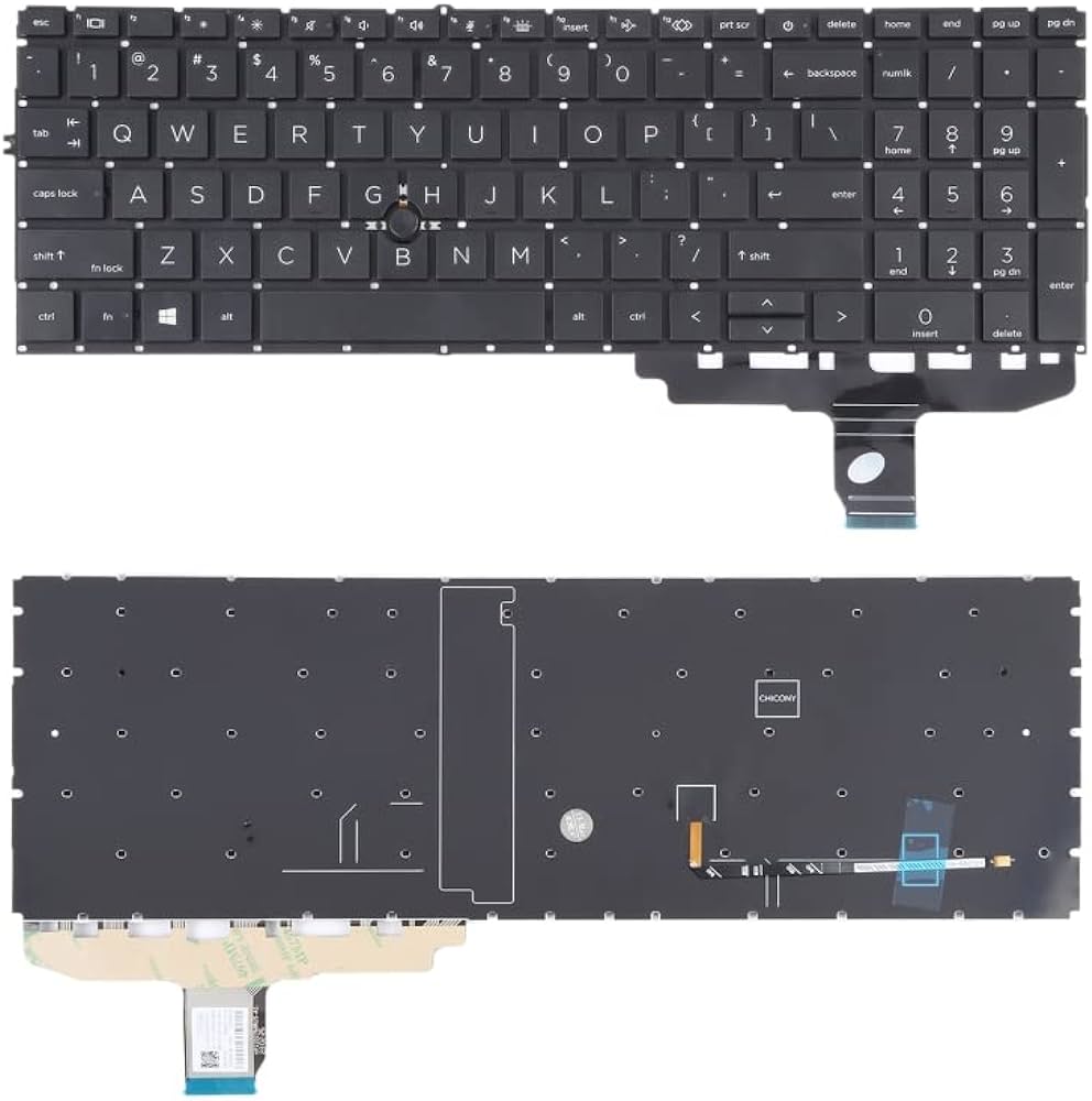 Laptop Keyboard best price Keyboard HP Elitebook 850-G7 855-G7 850-G8 / Zbook Firefly 15-G8 | US (With Pointer)